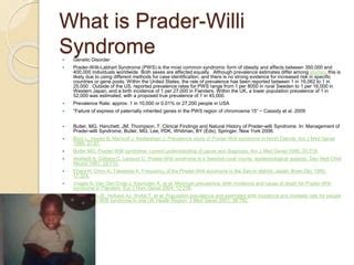 prader willi syndrome survival rate.